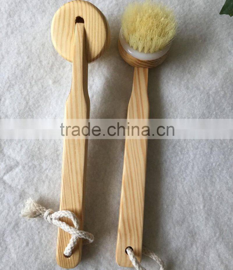 Wooden dish brush