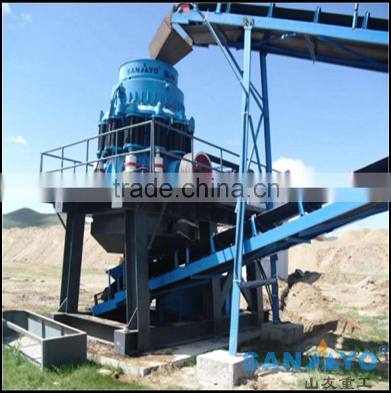 Best Cone crusher in China from Shanghai SANYYO