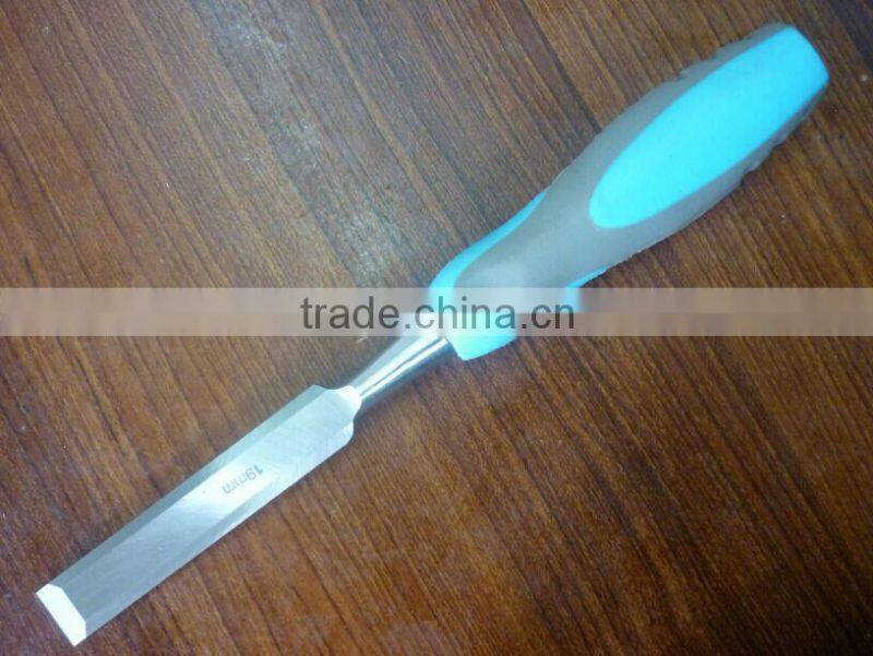 woodworking carving chisel European Type Chisel with 2 Color Plastic Handle