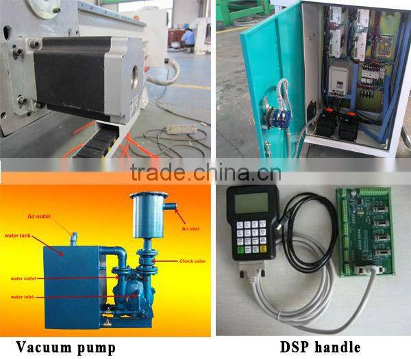 2 Head Spindle 1325 CNC Router Machine DSP Controlled/Stepper Motor