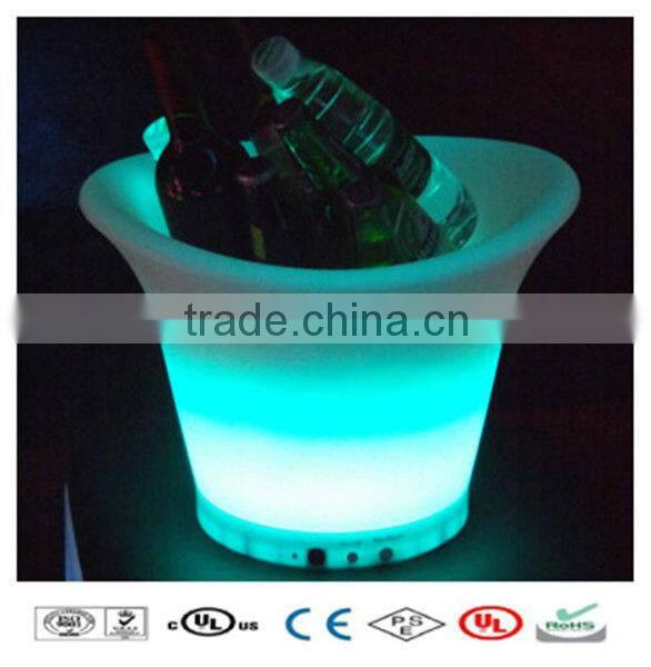 foldable ice bucket led ice bucket