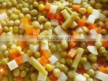Wholesale canned mixed vegetables in brine