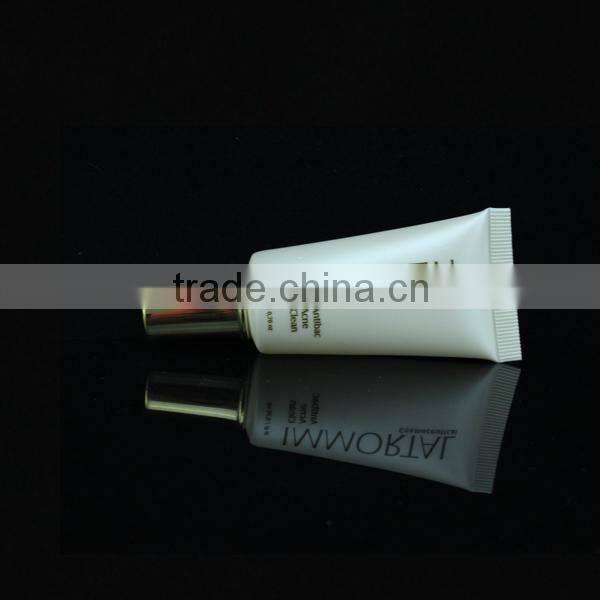 20ml plastic tube with end cap for cosmetic