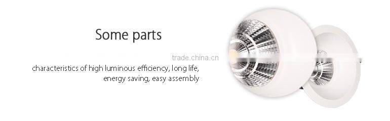 Hot selling long life Supermarket COB 12w ip65 led downlight