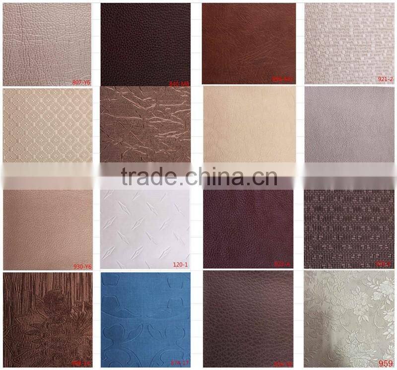 Upholstery leather for home decoration usage ,popular use for living room ,hotel lobby ,bedroom