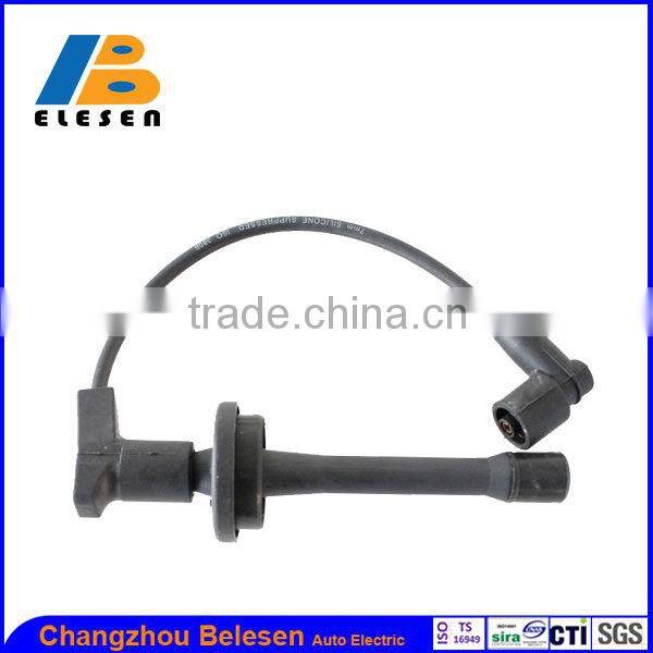 automobile high voltage silicone spark plug wires for LADA