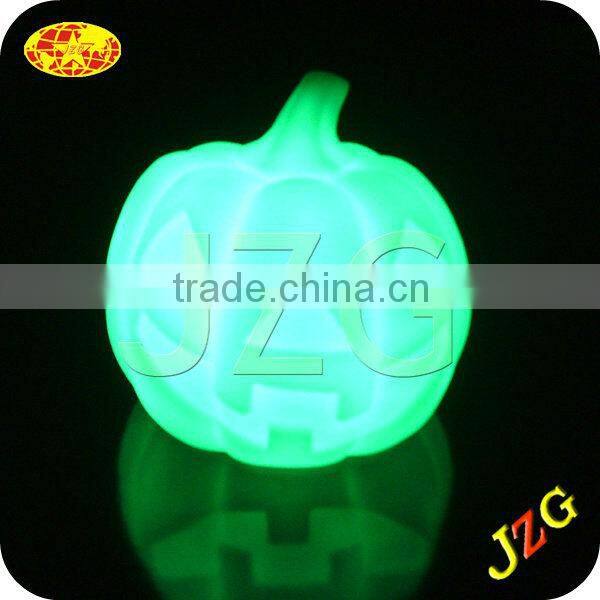 plastic LED glowing flashing pumpkin lights for Halloween