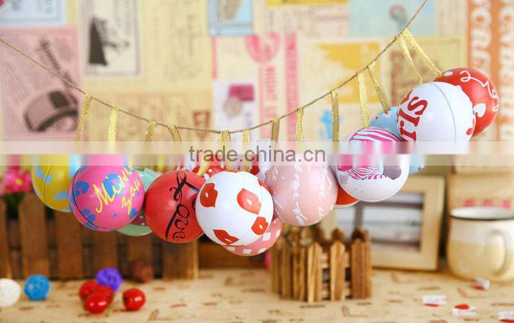 christmas gift tin balls ball shape gift tin box christmas ball gift box