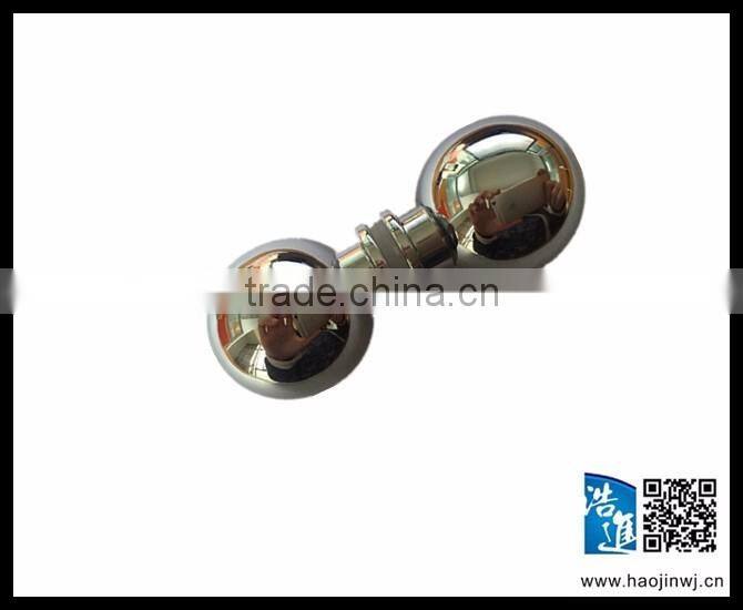 Glass shower door handle polish door handle for bathrroom shower door