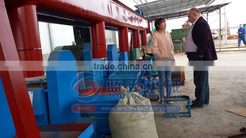 BBQ charcoal making machine manufacturer for biomass wastes charcoal bar briquette machine