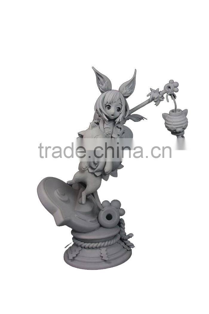 Clay Figure Prototype Sculpture