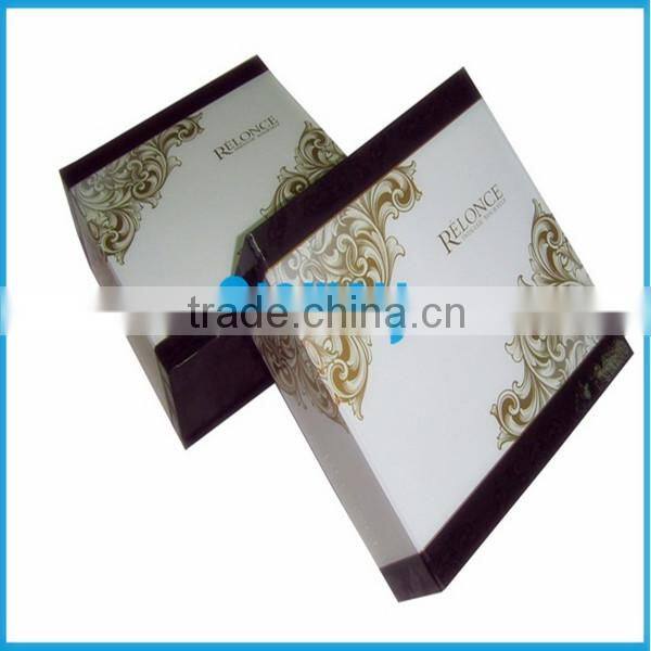 Matt lamination paper cosmetic packaging box for beautify cosmetic box