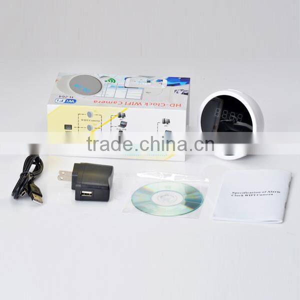 Wifi Hidden Camera Long Time Recording Multi-function Clock Camera