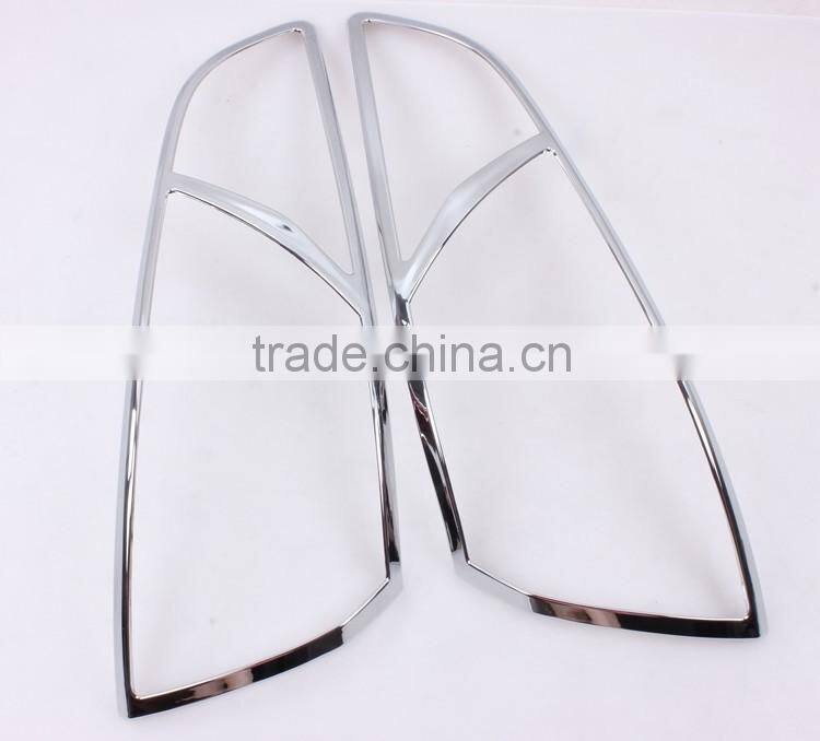 Tail Light Lamp Cover ABS Chrome 4 Pcs For K2 Rio Car 2012 Accessories