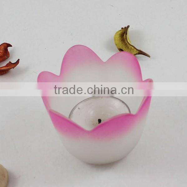 2016 Christmas Decoration Glass Candle Jars Birthday Candle Holders