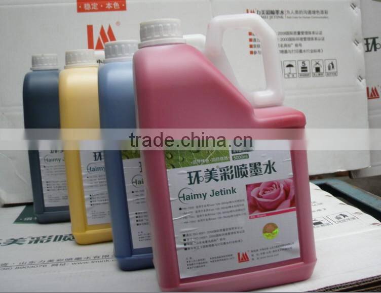 cheap price 6 colors Allwin JHF Liyu konica 512 solvent ink