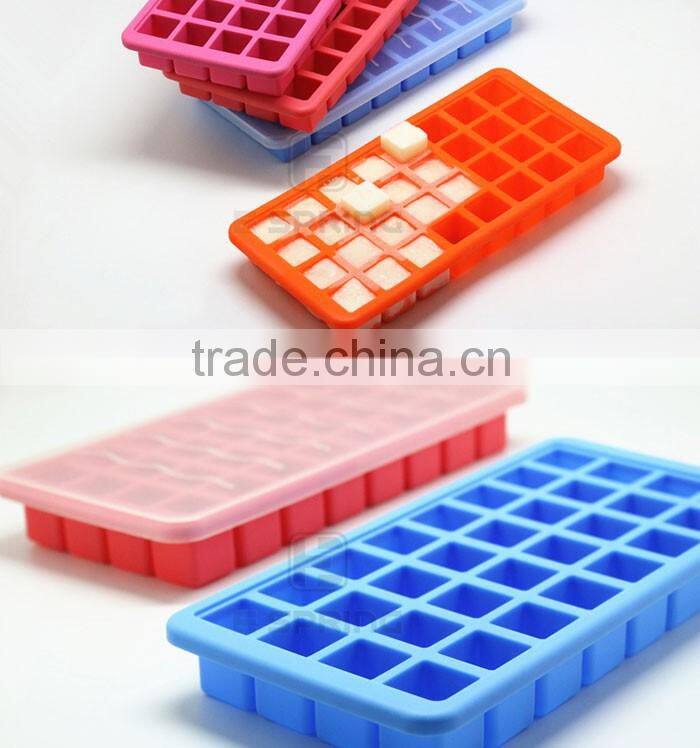 28 cavity Silicone ice cube tray Silicon Baby Food Storage Silicone Tray