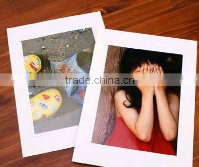 Eco-friendly promotional 8x7 paper photo frames for gift