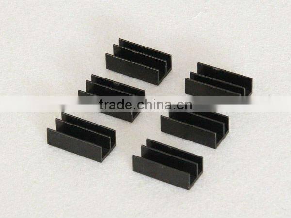 Weifang black anodization aluminum heat sink