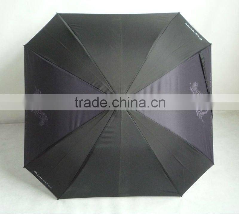 Leather plastic handle umbrella