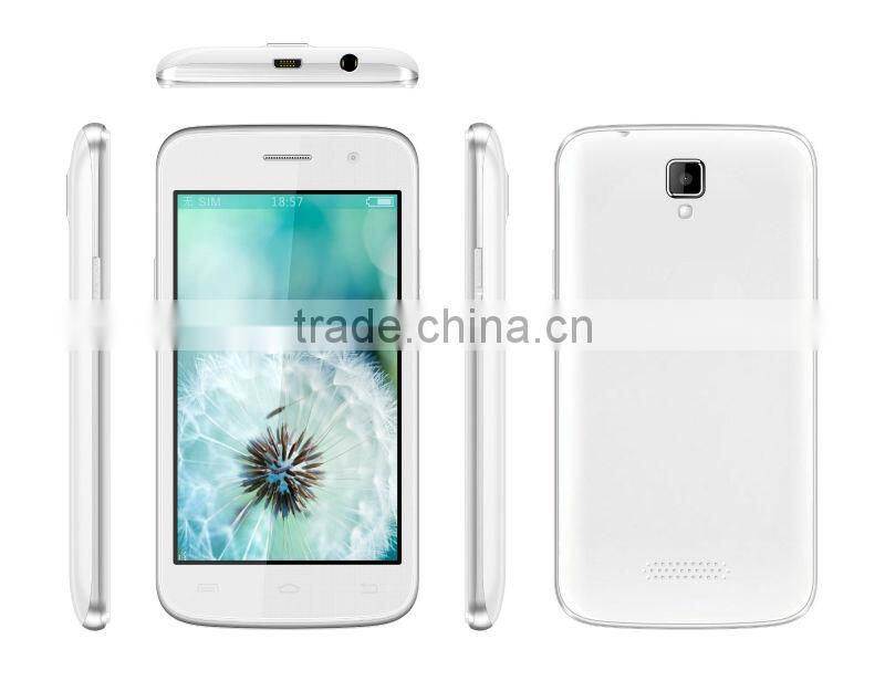 D06 --OEM Smart phone MTK6572W Dual Core 1.3GHZ 4.0" 4+32g cheap dual sim mobile phone