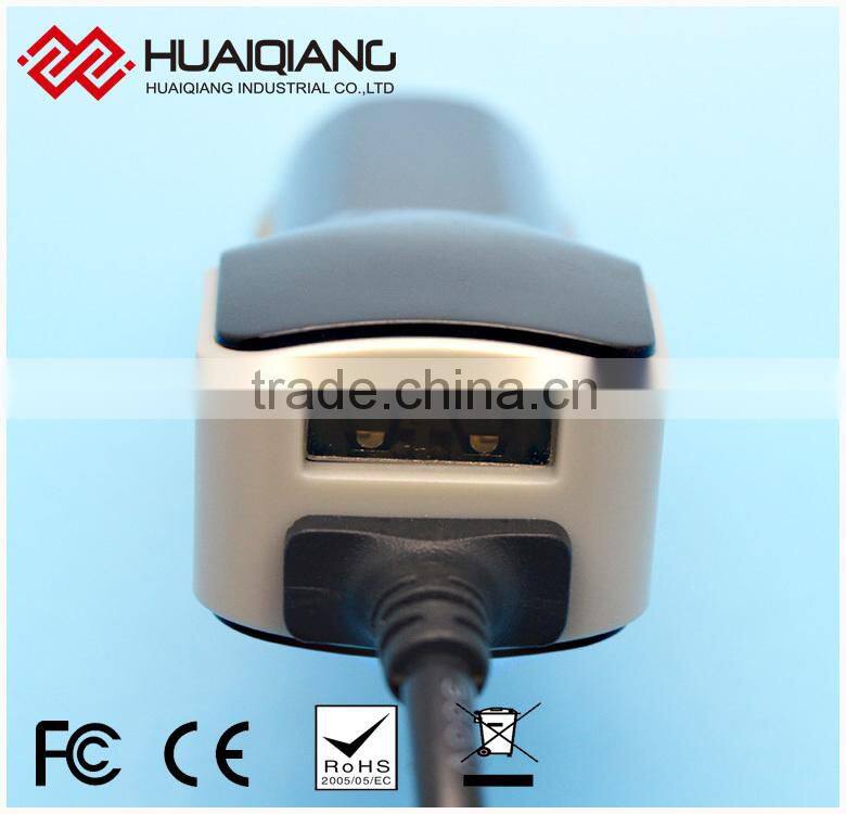 Certificate dual port car usb charger wholesale for cell phone charger