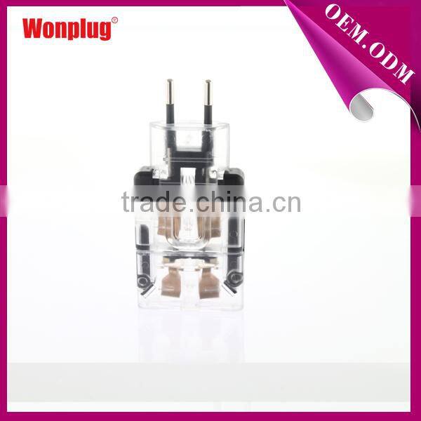 Commercial Residential application well made 10A 250V Amsterdam travel adapter can be used around the world