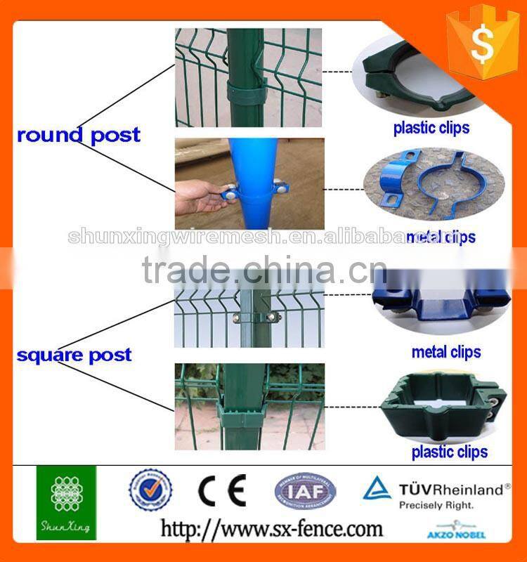 Hot Sales Galvanized welded wire security mesh folded fence