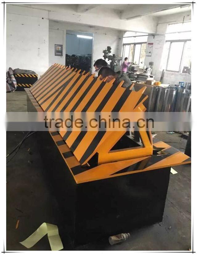 A3 carbon steel anti ram automatic hydraulic road blocker