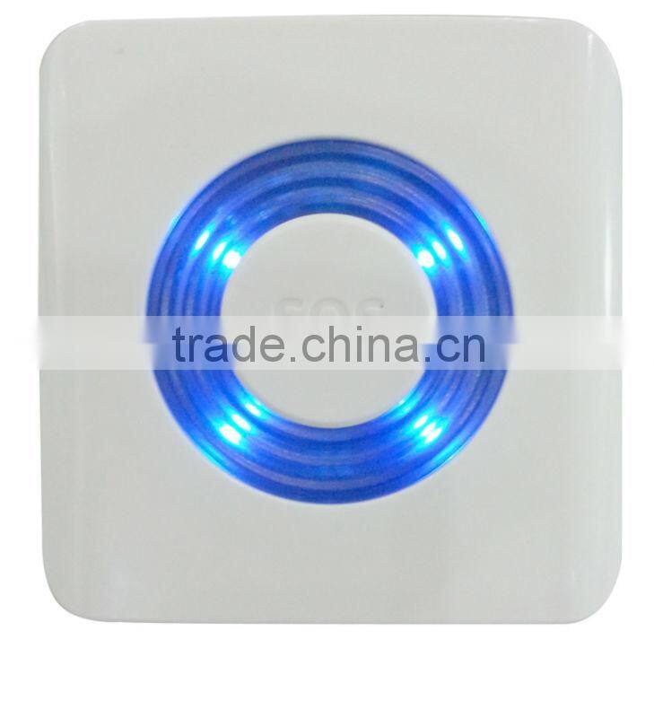 security strobe wireless siren for home alarm system included backup battery