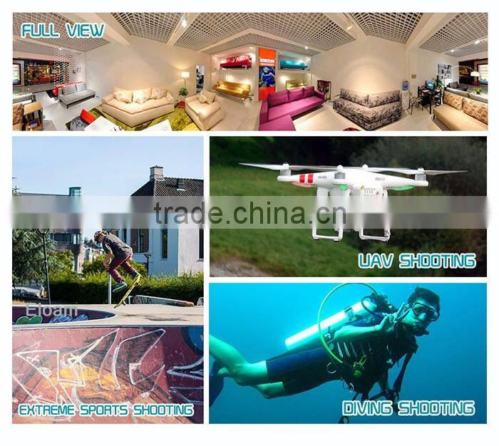 1080P camcorder support Android IOS 360 panorama camera