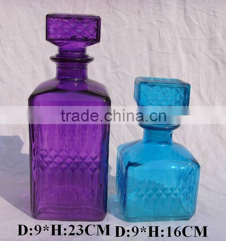 Wholesale recycled wine empty glass bottles