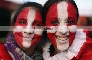 Wholesale 2016 Euro Cup Nation Flag Color Non-toxic Football Sports Fans Face Paint