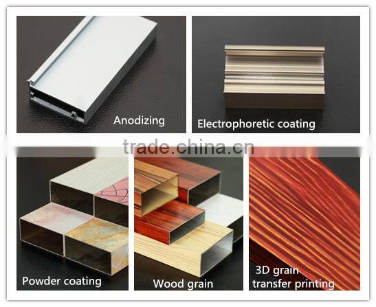 Factory Price 6063 T5 Aluminum Extrusion Profile for Doors and Windows