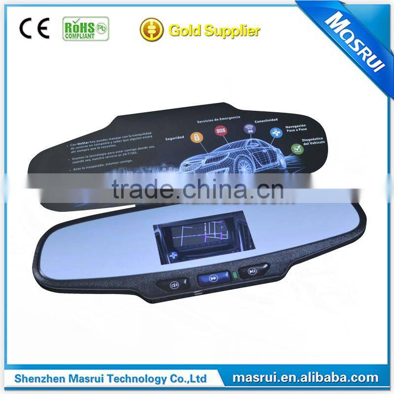 Special Brand design and development video plus print lcd booklet
