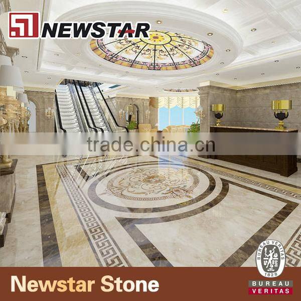 Royal designs hotel and villa marble flooring border designs