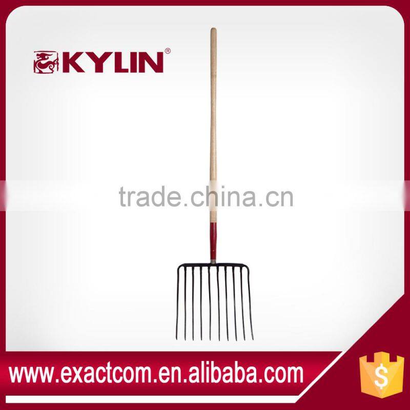 Alibaba China New Long Handle Spading Steel Forks Manufacturers