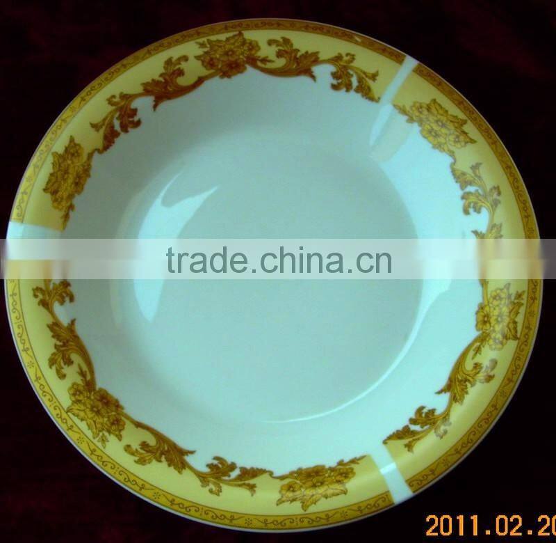 cheap 9.25 Omega Plate/high Quality 9.25 Omega deep Plate/Wholesale personalized Porcelain soup Plates