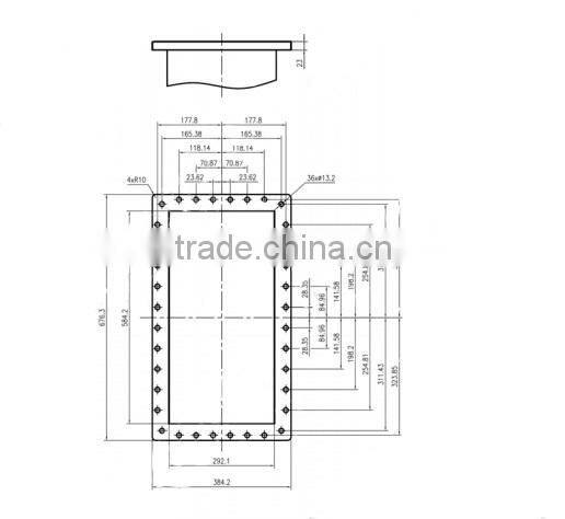 WR 2300 Coaxial right angel adapter