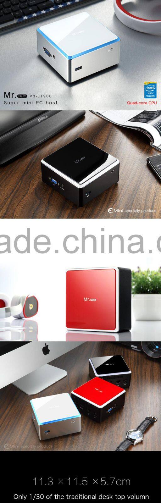 New Promotion miracast quad core mini pc windows xp