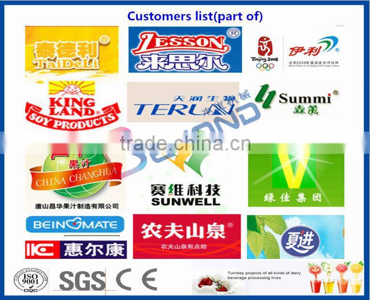 stainless steel tank for sugar and water mixing