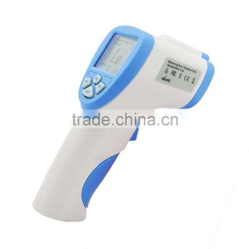 Non contact infrared body thermometer with backlight LCD display