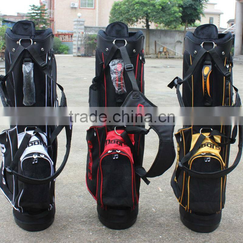 China manufacturer golf bag with speaker
