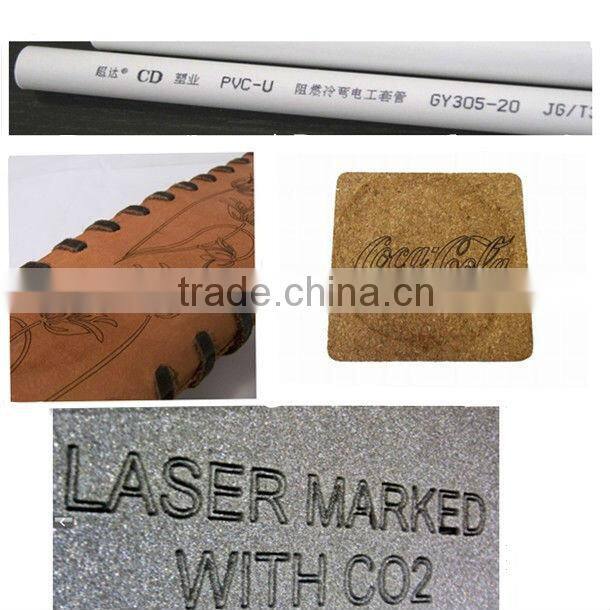 High quality lamp holder CO2 RF laser marking machine
