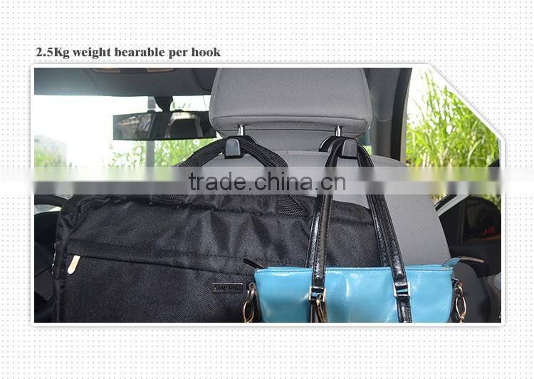 Newest design high quality universal auto accessory car hanger hook