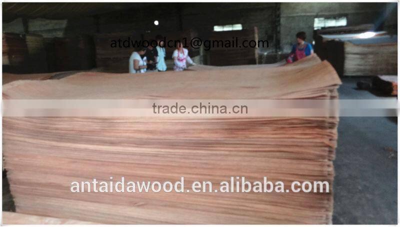 Natural keruing veneer from Myanmar