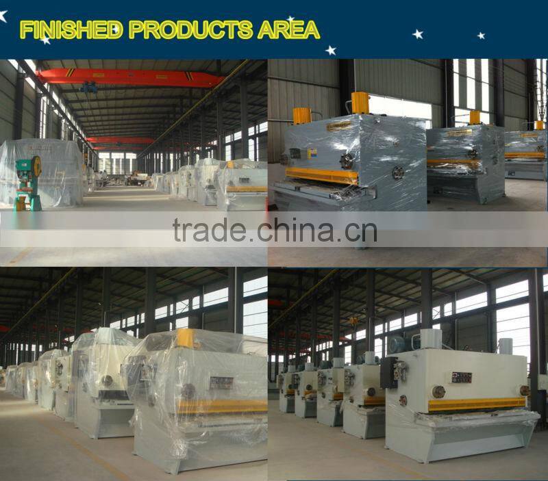 Hot sale 4000mm nc steel guillotine shear machine hydraulic metal sheet cutting machine 8mm