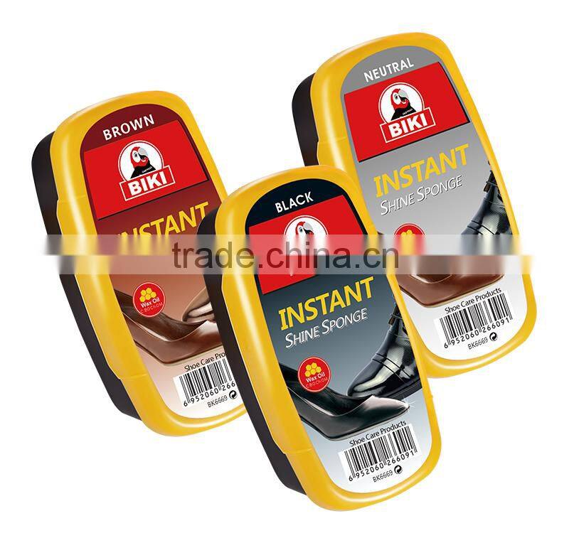 innovative new products best shoe polish brand leather shoes instant shoe shine sponge wholesale
