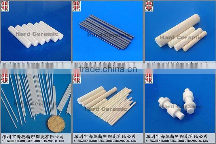 Machinable Glass/Macor Ceramic shaft/rods precision machining
