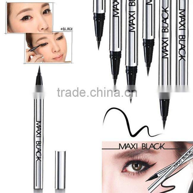 2016 Hot selling Black Eyeliner Pencil Makeup WaterproBeauty Natural Eyes Pen Eye Liner Pencil Liquid Cosmetics Long Lasting